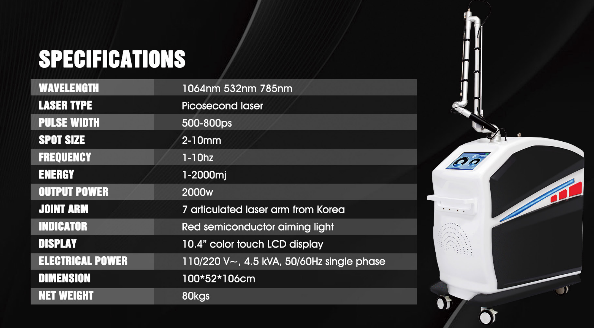 Photon-VNG248 Nd:YAG Laser Platform product detail 1