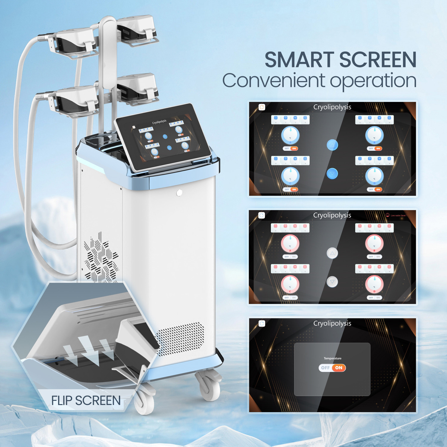 Vortex-Cro774 360-degree Cryolipolysis Platform product detail 7