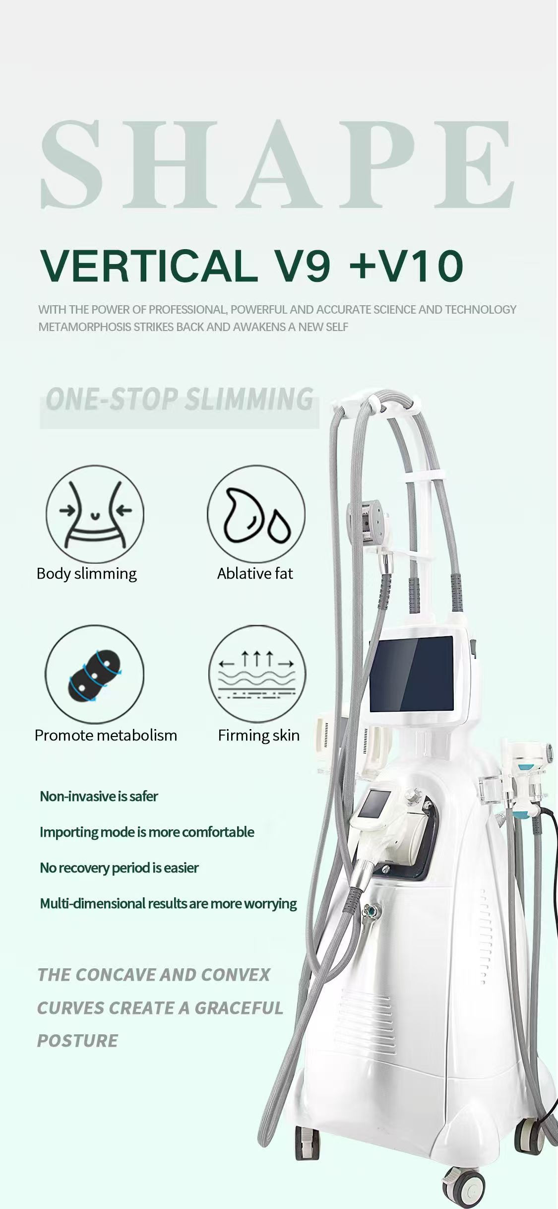 Vortex-VLV3 Vacuum Roller Body Platform product detail 4