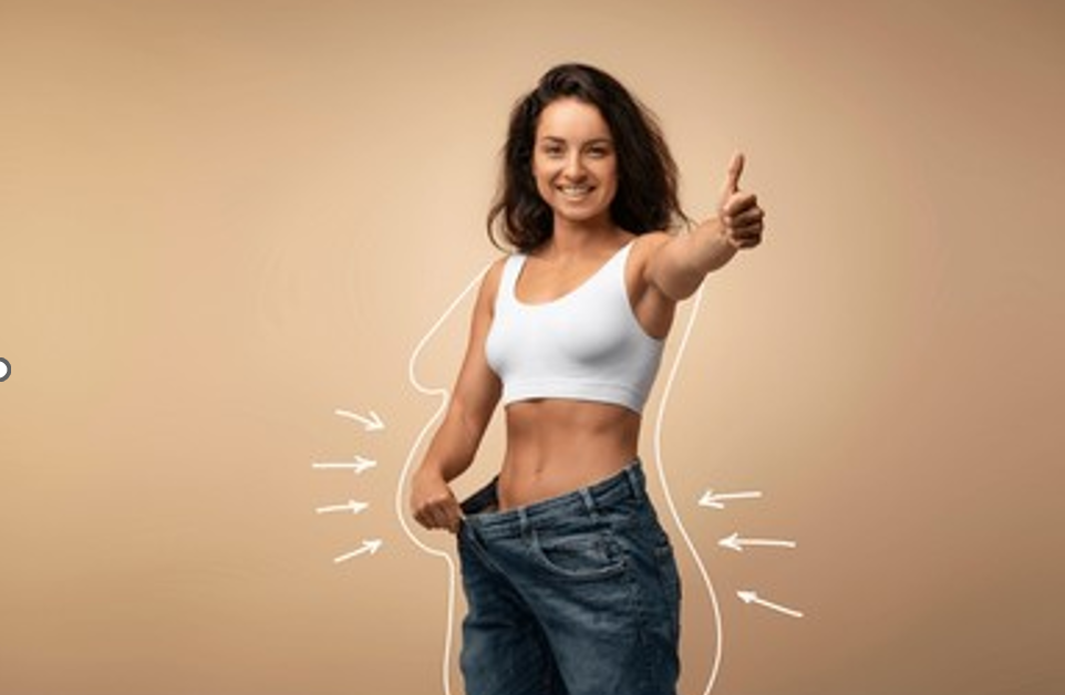 Body-contouring lifestyle scene